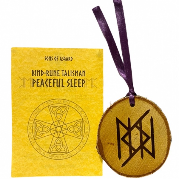 Peaceful Sleep - Bind Rune Talisman